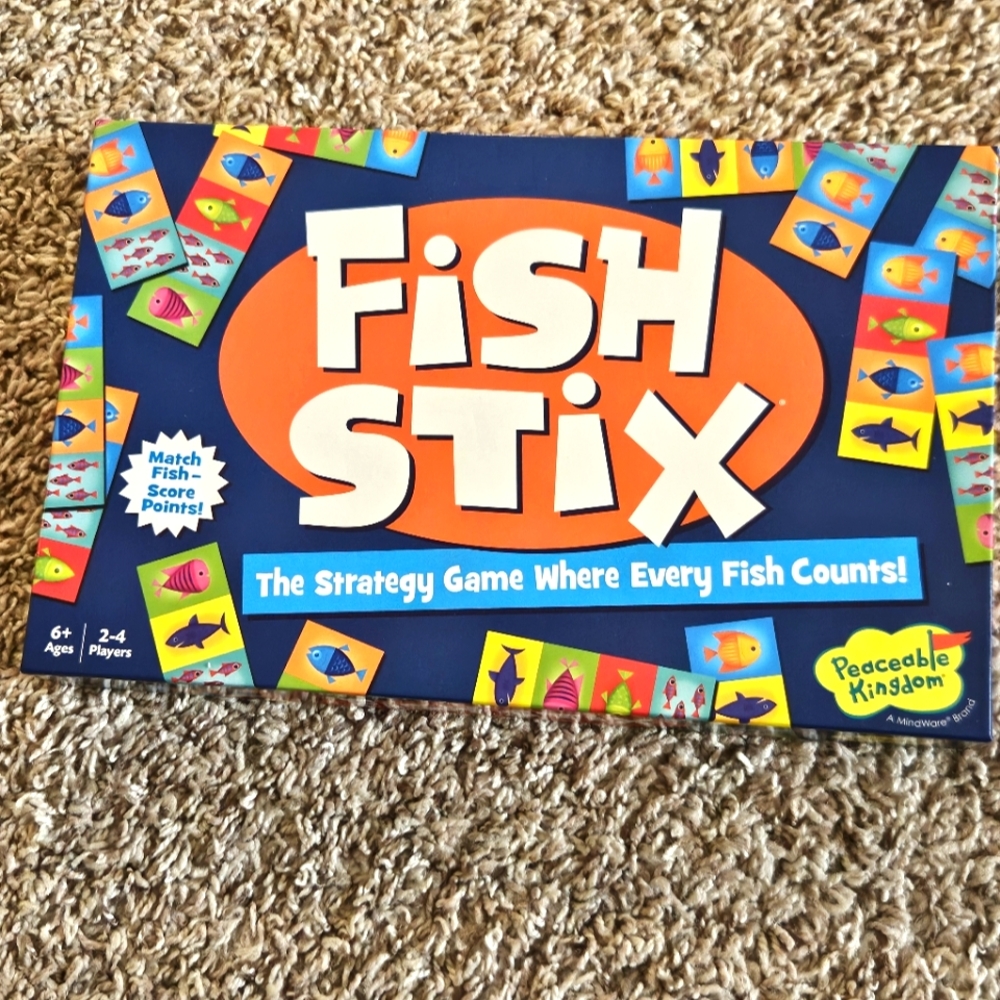 Fish Stix game by Peaceable Kingdom